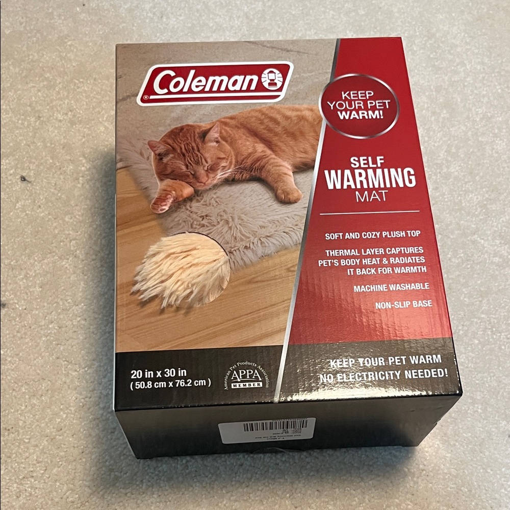 Coleman Tan Self-Warming Pet Mat
